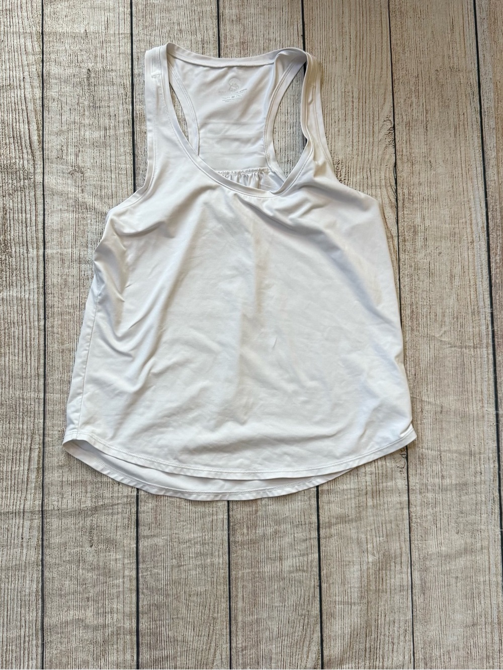Southern Tide Tank Top Size Medium Malia Racerback Womens Classic White